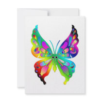 Butterfly invitations