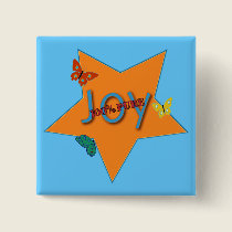 Butterfly Joy Button buttons