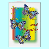 Butterfly Joy cards