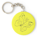 Butterfly key chain