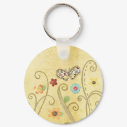 Butterfly Keychain keychain