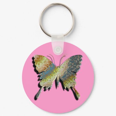 Butterfly Key Chain by kazurisana