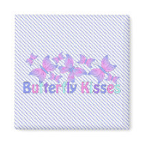 Butterfly Kisses - Blues magnets