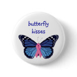 Butterfly Kisses Button