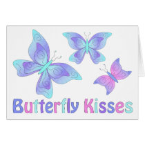 Butterfly Kisses cards