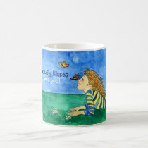Butterfly Kisses I Love You mugs