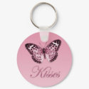 Butterfly Kisses Keychain