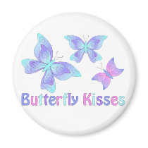 Butterfly Kisses magnets
