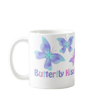 Butterfly Kisses mugs by claudiascorner Butterfly Kisses mugs