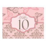 Butterfly Kisses Petal Table Postcard 10