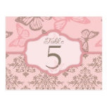Butterfly Kisses Petal Table Postcard 5
