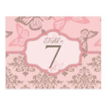 Butterfly Kisses Petal Table Postcard 7
