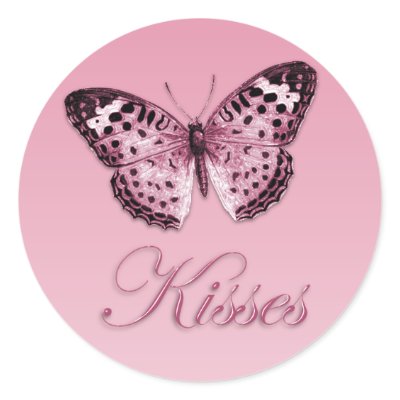 Butterfly Kisses Sticker by mariannegilliand