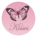 Butterfly Kisses Sticker