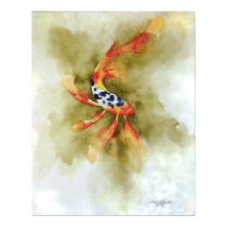Butterfly Koi Fish Print
