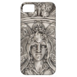 Butterfly Lady Antique Silver Jewelry Phone Case casemate cases