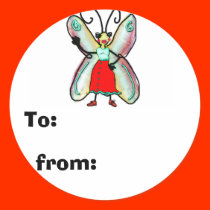 butterfly lady stickers by lissame73 butterfly lady stickers