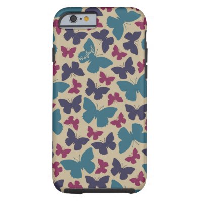 Butterfly Lady Tough iPhone 6 Case
