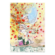 Butterfly Land Art Print by ShouShou Butterfly Land Art Print