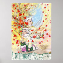 Butterfly Land Art Print