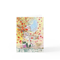 Butterfly Land Blank Card cards