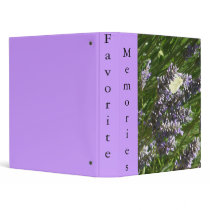 Butterfly, Lavender and Memories Album binders