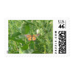 Butterfly Leaves Postage Stamp