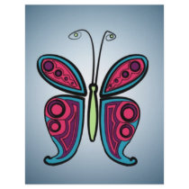Butterfly Letterhead Design