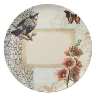Butterfly Lily Party Plates