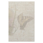 Butterfly Linen Look Stationery