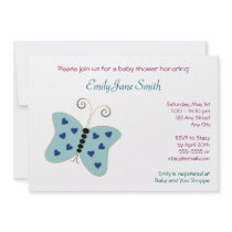 Butterfly Love Baby Shower Invitation