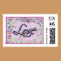 Butterfly Love Stamp by Perlyyyy Butterfly Love Stamp