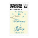 Butterfly Love Wedding postage