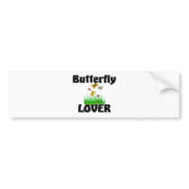 Butterfly Lover bumper stickers by AnimalShirts Butterfly Lover bumper stickers