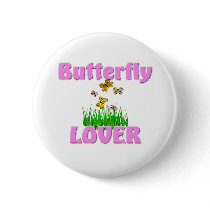 Butterfly Lover buttons