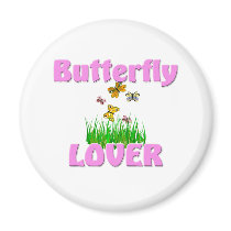 Butterfly Lover magnets