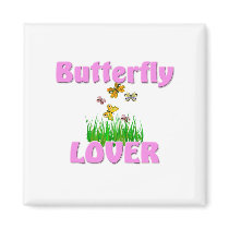 Butterfly Lover magnets