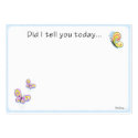 Butterfly Lunch Box Love Note business cards by ChinaGirlLove Butterfly Lunch Box Love Note business cards