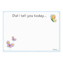 Butterfly Lunch Box Love Note business cards by ChinaGirlLove Butterfly Lunch Box Love Note business cards