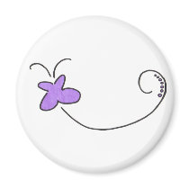 Butterfly magnets by sammimlamv Butterfly magnets