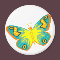 Butterfly magnets by Fany001 Butterfly magnets