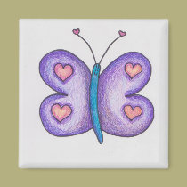 Butterfly magnet