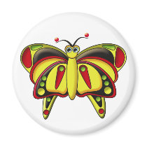 Butterfly Magnet 1
