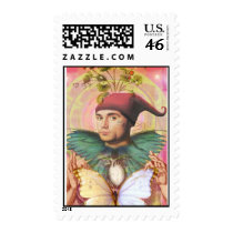 Butterfly Man Stamp