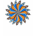 Butterfly Mandala 2 t-shirts