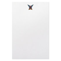 Butterfly Medallion sans Background stationery