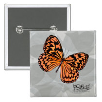 Butterfly - Monarch - Button buttons