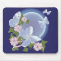 Butterfly Moon Beams mousepads by clotheshound Butterfly Moon Beams mousepads