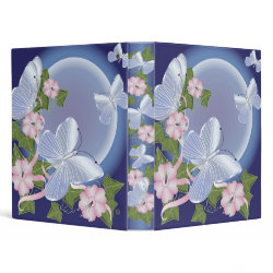 Butterfly Moon Binder binder
