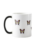 Butterfly Morphing mug CHANGES when hot!